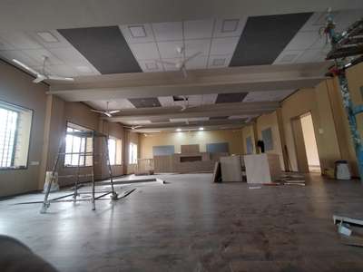 Barkatullah University court
ceiling and wooden pelling 
Opera panel