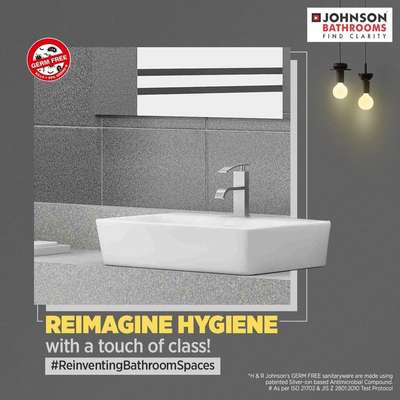 hrjohnson india Make sure #Germs have no place in your Bathrooms! ®
Manufactured using our patented silver-ion technology, Johnson's exquisite range of Sanitaryware curb the growth of dangerous bacteria on the surfaces
To explore the range, click the link in bio

#HRJohnsonIndia #HappilyInnovating #Germfree #Basin #SanitaryWare #JohnsonBathroom
#Architecture #InteriorDesigners