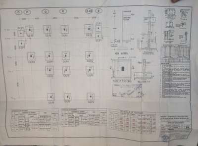 cm hause campus drawing column footing dedetail