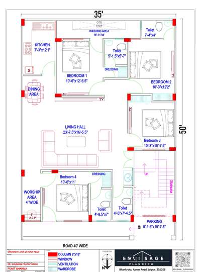 We provide
✔️ Floor Planning,
✔️ Construction
✔️ Vastu consultation
✔️ site visit, 
✔️ Structural Designs
✔️ Steel Details,
✔️ 3D Elevation
✔️ Construction Agreement
and further more!

Content belongs to the Respective owner, DM for the Credit or Removal !

#civil #civilengineering #engineering #plan #planning #houseplans #nature #house #elevation #blueprint  #staircase #roomdecor #design