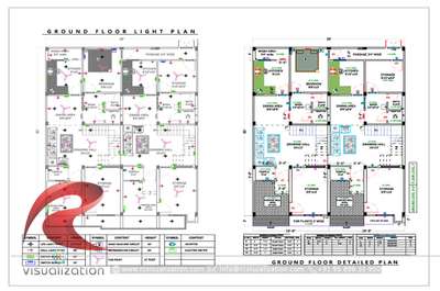*Architectural Planning *
Complete Planning :
Includes: 
Ground floor Detailed Plan
First Floor detailed Plan
Column layout with Footing details
Plinth beam plan
Drainage plan and plumbing details 
Door and window with ventilation details
Roof beam details
Light plan
Lintel or canopy details
Structure and Steel details 
estimation and material detail