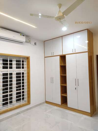 #WardrobeIdeas #4DoorWardrobe #InteriorDesigner #Architectural&Interior #BedroomIdeas #BedroomDecor