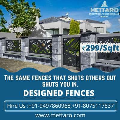 Aesthetic Fences and Gates
+91 9497860968