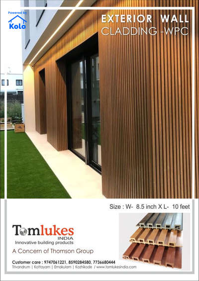 Thomson Exterior wall cladding
.
.
 #tomlukesindia #thomsonboard #wallcladding