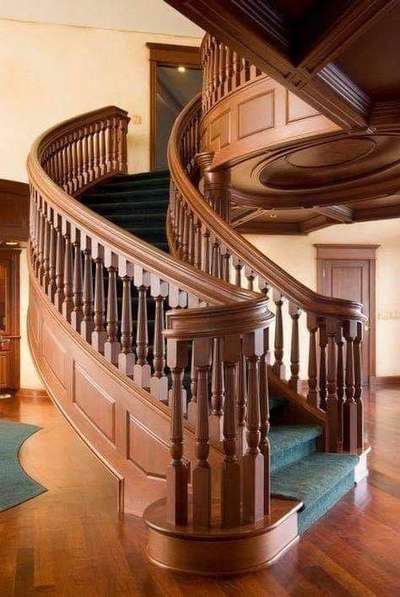 wooden staircase