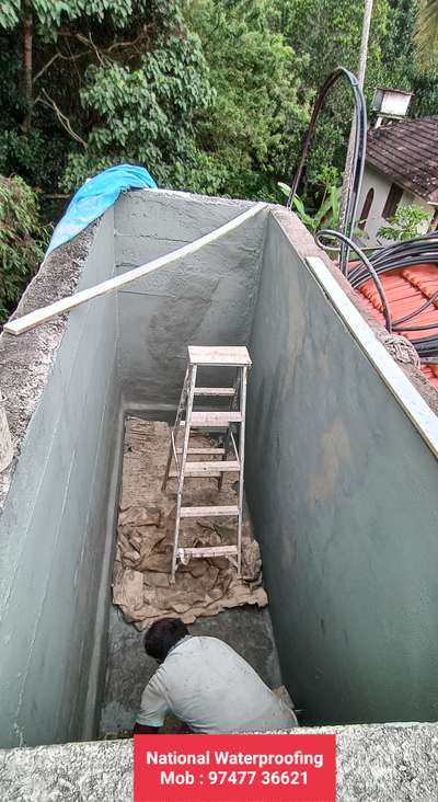 Water Tank Waterproofing #WaterProofing  #watertanks  #terracewaterproofing
#bathroomwaterproofing