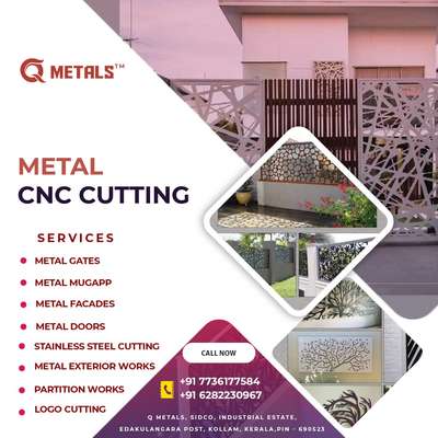 CUSTOMIZED CNC METAL CUTTING SERVICES IN VARIOUS DESIGNS