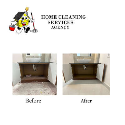 Wash cabinet inner cleaning