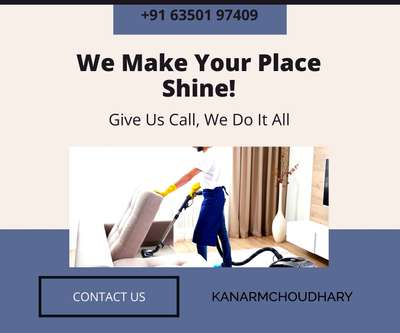 kanaram Chaudhari home cleaning services Jaipur Rajasthan #