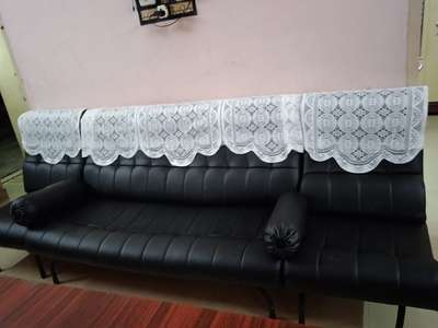 #Triple cushion #
#material  - Rexin#