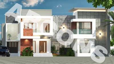 #3D_ELEVATION  #modernhome  #ContemporaryHouse #frontElevation  #3dbuilding  #modernelevation