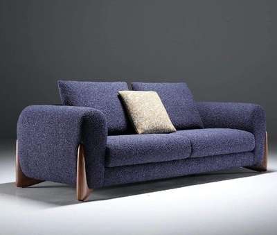 beautiful furnished boucle fabric  #Sofas  #furniture   #furnished