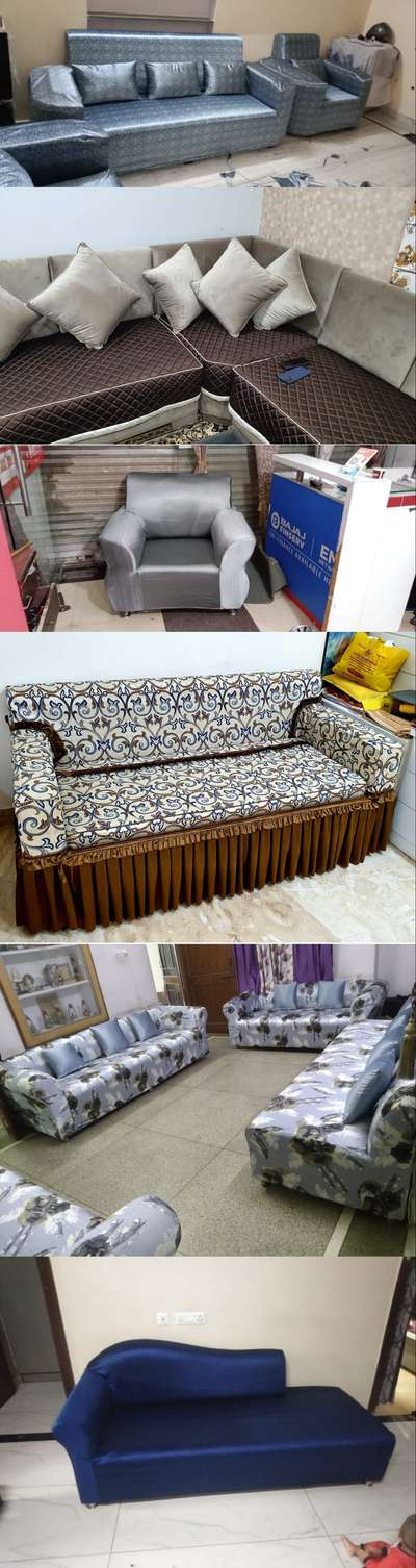 sofa cover sofa repairing and new sofa any requirement size according contact Karen 7425995334