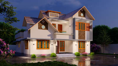 Exterior 3D 
 #InteriorDesigner 
#Pathanamthitta