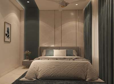 Bedroom Interior Design 
 #MasterBedroom #InteriorDesigner #BedroomDecor #BedroomIdeas #BedroomCeilingDesign #cilling #KingsizeBedroom #WoodenBeds #ModernBedMaking #LUXURY_BED #ModernBedMaking  #BedroomDesigns  #bedsidetable