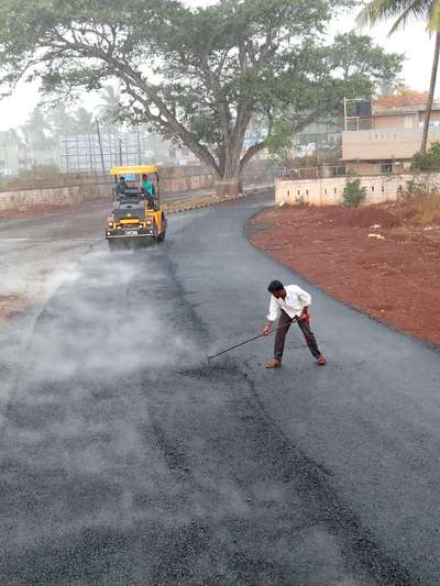 damar road work aur concrete road work