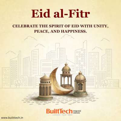 CELEBRATE THE SPIRIT OF EID WITH UNITY, PEACE, AND HAPPINESS..

#eidalfitr  #eid2024 #eidconstruction #eidmubarak