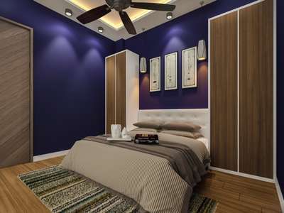 Master Bedroom
 #MasterBedroom  #FlooringTiles  #FalseCeiling  #BedroomDecor  #LUXURY_BED  #WardrobeIdeas  #rugs