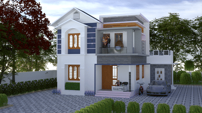 #3dmodeling  #exteriordesigns  #3dhouse  #3delivation