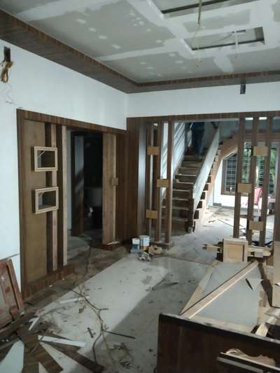 thrussur, kuttamangalam interior work progressing