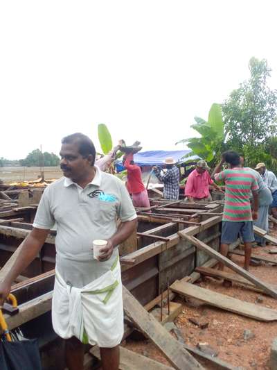 plinth beam at kumarakam