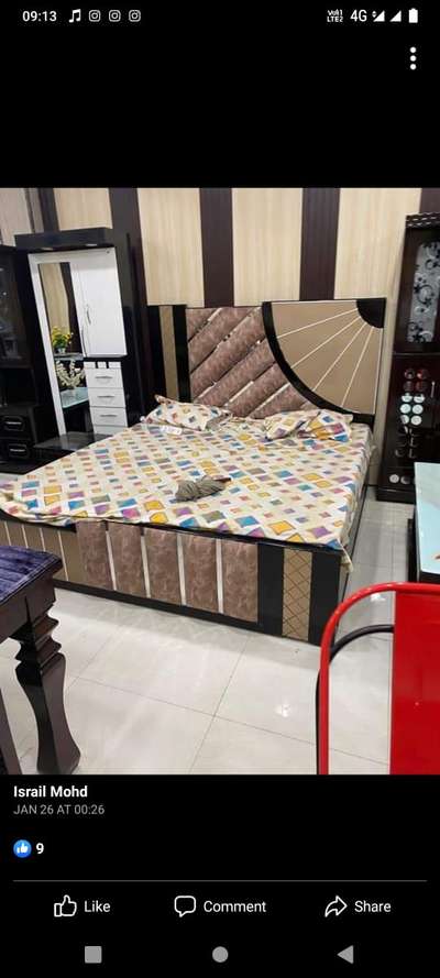 Double bed available in d. M furniture aur kisi ko bhi furniture ke regarding kuch bhi kaam krana ho toh sampark karen