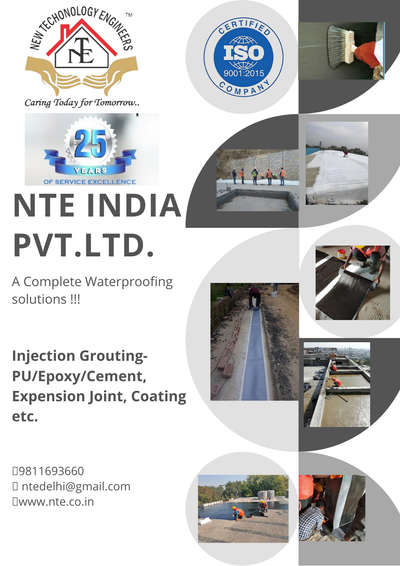 A complete waterproofing solutions...