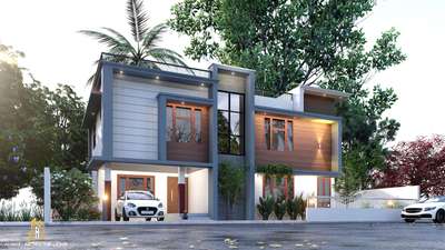 Project @Aluva kunnathery
Area: 1855Sqft 3bhk
Contract type: Full contract with interior, boundary wall, landscape& courtyard