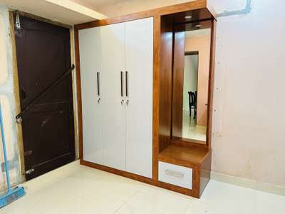 Aluminium Wardrobe 
#aluminium fabrication work