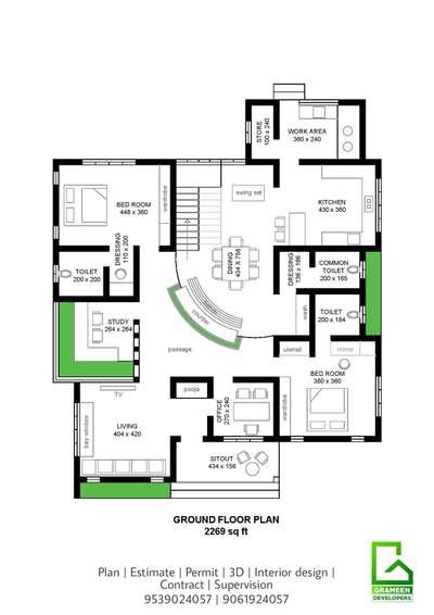 #homedesignideas  #FloorPlans  #HouseDesigns
Home is not just a place its a feeling🏡

നിങ്ങളുടെ സ്ഥലത്തിനും നിങ്ങളുടെ അഭിരുചിക്കും അനുയോജ്യമായ പ്ലാൻ വരയ്ക്കാൻ ബന്ധപ്പെടുക..
9061924057 | 9539024057

Plan | Estimate | Permit | 3D | Interior design | Contract | Supervision
grameendevelopers@gmail.com
grameendevelopers.com
