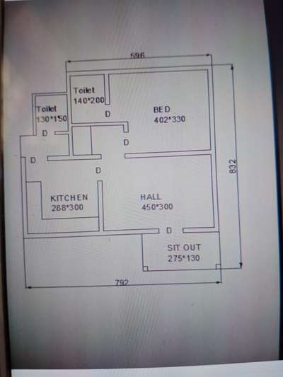 1BHK house