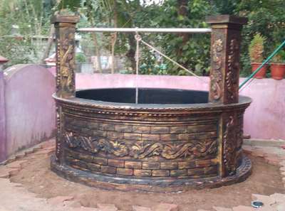 New look of mullurkkara kinar #kinardesign  #kinardesignkerala  #GardeningIdeas  #LandscapeIdeas  #cementwork