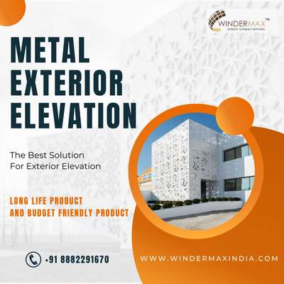 Windermax India Presenting you Customize Metal Elevation design Done on Laser cutting. 
.
.
#cnc #cnccutting #customizeelevation #metalelevation #modernelevation #elevation #Ccncjally #doorcncjally #customize #zincelevation #aluminiumsheet #copper #brass #homedecore #lasercutting #Steelelevation #cncdesign 3frontelevation #exterior 
.
.
Any requirement now or in future so please contact us on:-

8882291670 9810980278
www.windermaxindia.com
www.indianmake.co.in 
Info@windermaxindia.com

Regards
Windermax India