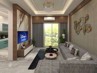 Living Area 
 #LivingroomDesigns #FalseCeiling #Architectural&Interior