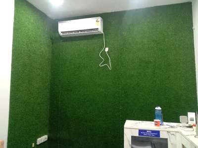 grass in office #InteriorDesigner  #Architectural&Interior  #NaturalGrass  #artificialgrassexpert