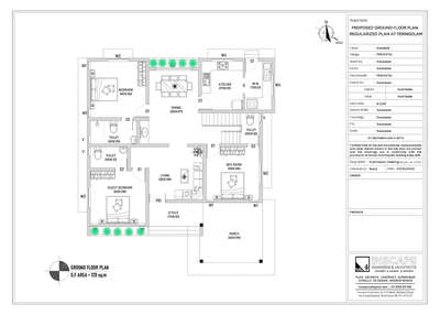 3 Bedroom Kerala House Plan
. 
Checkout designs added by INSCAPE ARCHITECTS on Kolo 
https://koloapp.in/posts/1628975332
. 

#3BHK  #FloorPlans  #KitchenIdeas  #HouseDesigns  #3BHKHouse #3bhkhouseplan #3BHKPlans #plan3bhk 
#KeralaStyleHouse #keralastyle #keralahomeplans 
.
.
Location: Kozhikode
Builtup Area: 1298 sq.ft.
Plot Area:7.85 cent
.
.
.