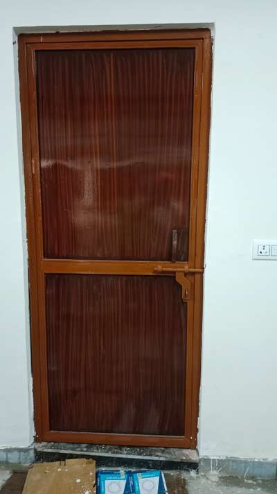 M S door wooden look