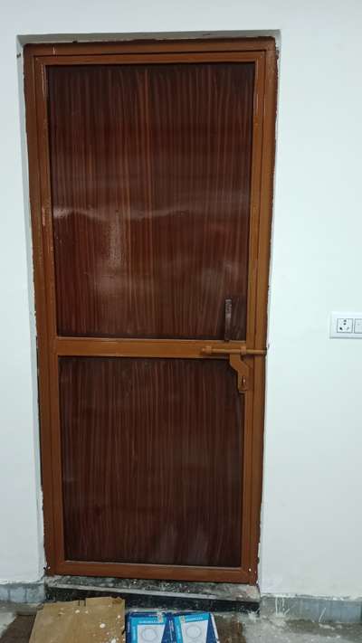 M S door wooden look