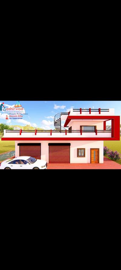 *3D Elevation Front Fasade*
3D Elevation at affordable price