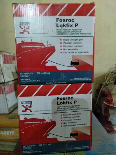 Lokfix P
High strength polister resin anchor Grout for Horizontal, Overhead Application