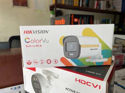 Hikvision colour VU CAMERA  BUILT IN MIC SERIES JUST