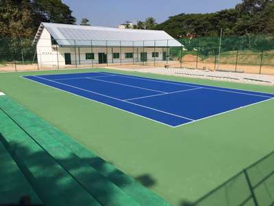 #tenniscourtconstruction  #tenniscourt 
 #tennis  #tenniscourtflooring  #billnsnook 
 #sportsinfrasolutions  #sportsflooring 
 #sports  #sportsstadium  #sportsarena