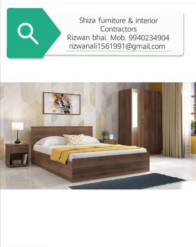 Shiza furniture & interior mob. 9940234904
rizwanali1561991@gmail.com