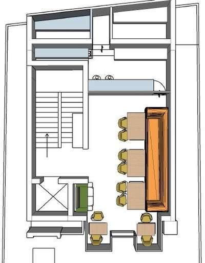 Shop Interrior set-up with furniture
#InteriorDesigner