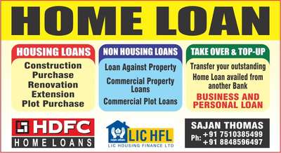പ്രോപ്പർട്ടി യുടെ 90% ലോൺ തരുന്നു


MOB:  +917510385499 / +918848596497
Email : loan@homeloanadvisor.in
Web: www.homeloanadvisor.in

HLA Financial Services 

#HomeLoanAdvisor #homeloan #homeloans #loan #businessloans #LICHFL #PlotLoan #lichfldme #lichflstaff #HDFC