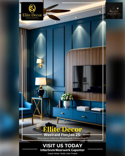 Transform your space into a masterpiece with Elite Decor's expert interior woodwork carpentry services in Greater Noida, Noida, Uttar Pradesh. Experience the magic of bespoke interior decor solutions, crafted with precision and passion, to elevate your home's beauty and functionality. Visit today and discover the art of perfect blending of form and function.
 #HomeDecor  #InteriorDesigner  #LUXURY_INTERIOR