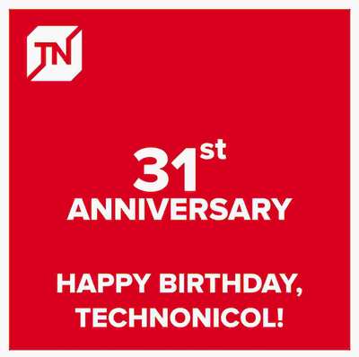 #TechnoNICOL #31 st Anniversary #TNI