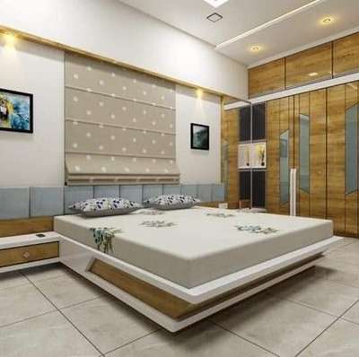 Smart Bedroom design from Radha Krishna Builders.