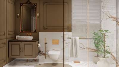 #BathroomDesigns #bathroominterior #BathroomDesigns #BathroomIdeas #bathroom #toilet #classicalhome #toiletdesign
