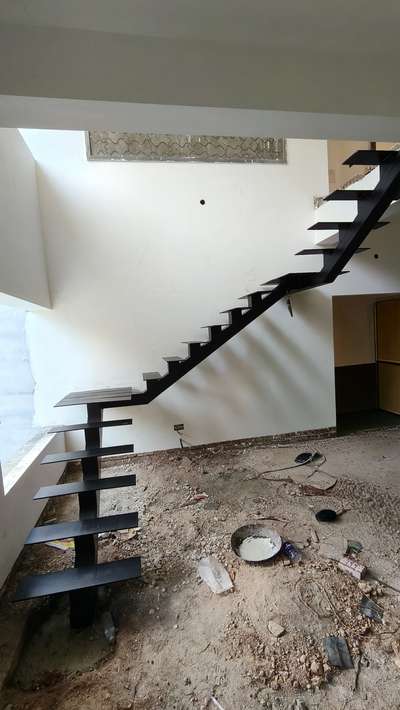 fabricated staircase 
site : chengannur 
 #fabricatedstaircase  #StaircaseDecors  #GlassStaircase  # #GlassHandRailStaircase  #FABRICATION&WELDING  #metalstaircase